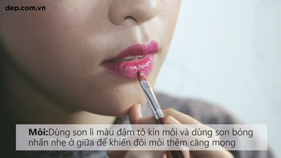 Biến hóa từ makeup ban ngày thành gương mặt lộng lẫy cho tiệc đêm ảnh 13