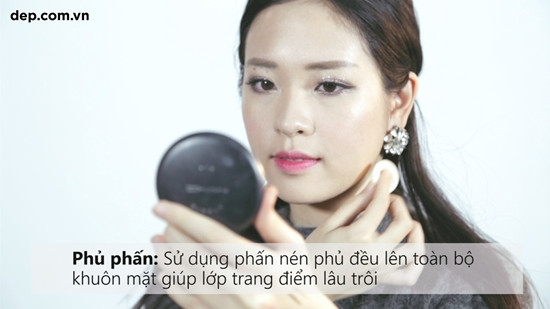 Biến hóa từ makeup ban ngày thành gương mặt lộng lẫy cho tiệc đêm ảnh 14