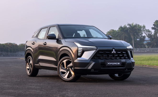 Ngoại thất hầm hố, bắt mắt của mẫu SUV hàng B Mitsubishi XForce. (Ảnh nguồn: Mitsubishi) 6745662-mitsubishi-xforce-2023-2149.jpg