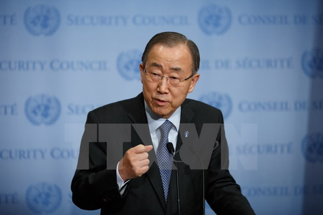 Tổng Thư ký Ban Ki-moon công bố định hướng của LHQ năm 2016 ảnh 1