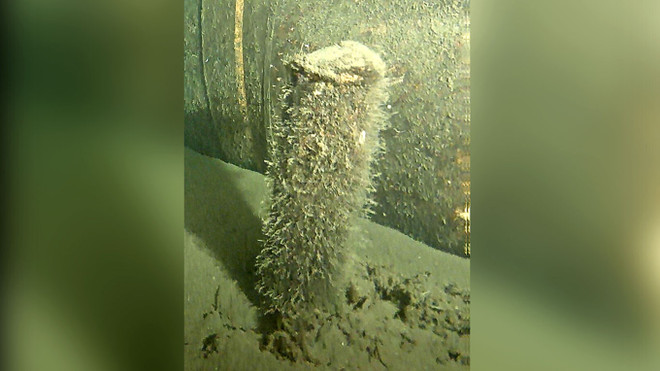 Đan Mạch công bố hình ảnh vật thể gần đường ống Dòng chảy phương Bắc 2 ảnh 1