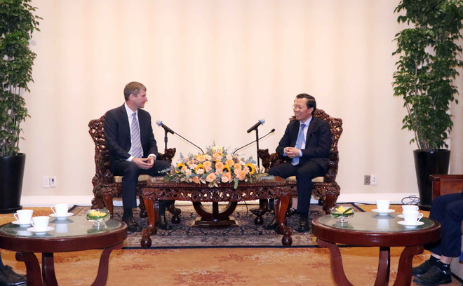 TPHCM mong muốn WEF hợp tác, hỗ trợ ứng phó biến đổi khí hậu ảnh 1