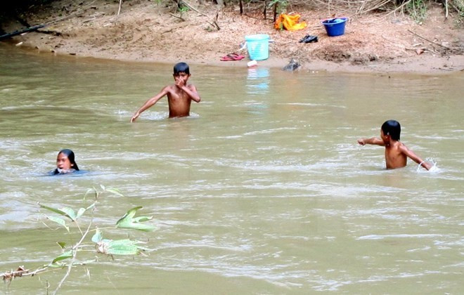 Đắk Lắk: Tắm hồ đập, ba học sinh tử vong do đuối nước ảnh 1