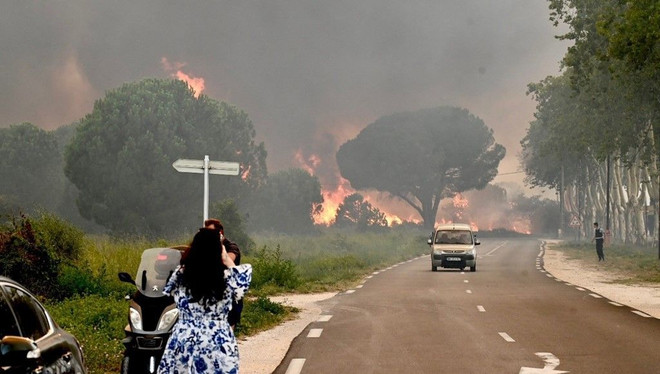 Hơn 3.000 người phải sơ tán khẩn cấp do cháy rừng tại Pháp ảnh 1
