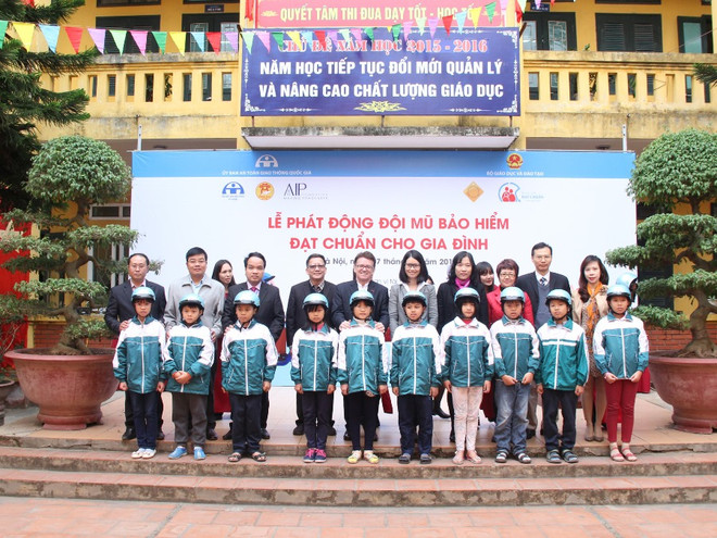 Phụ huynh được đổi mũ bảo hiểm chuẩn với mức trợ giá tới 65% ảnh 1