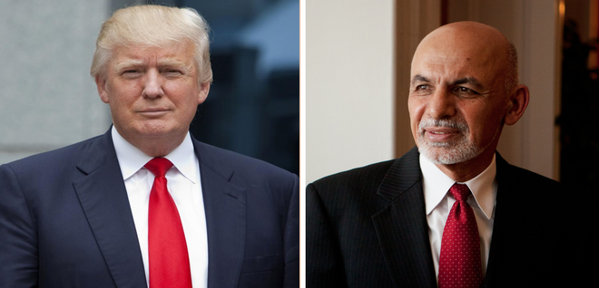 Lãnh đạo Mỹ, Afghanistan thảo luận về cuộc chiến chống khủng bố ảnh 1