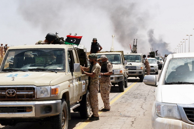 Libya chiếm giữ được xưởng chế tạo bom của IS tại Sirte ảnh 1