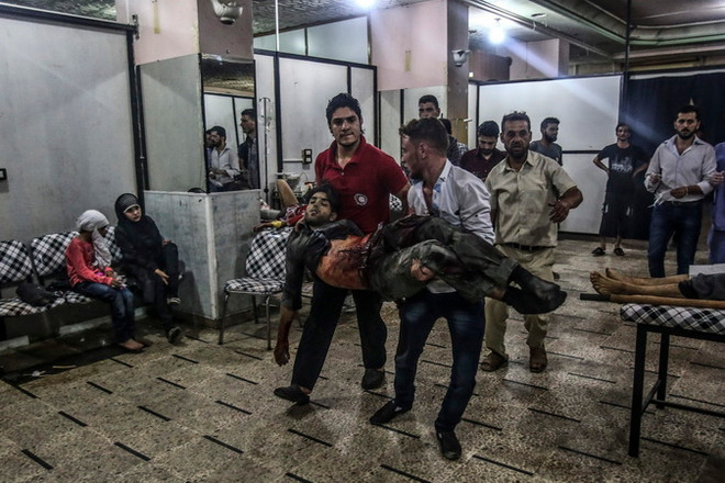 Phiến quân Syria nã đạn cối vào Damascus làm 8 người chết ảnh 1