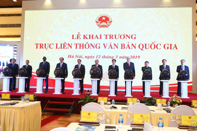 Trục liên thông văn bản: Nền tảng cốt lõi của Chính phủ điện tử ảnh 1