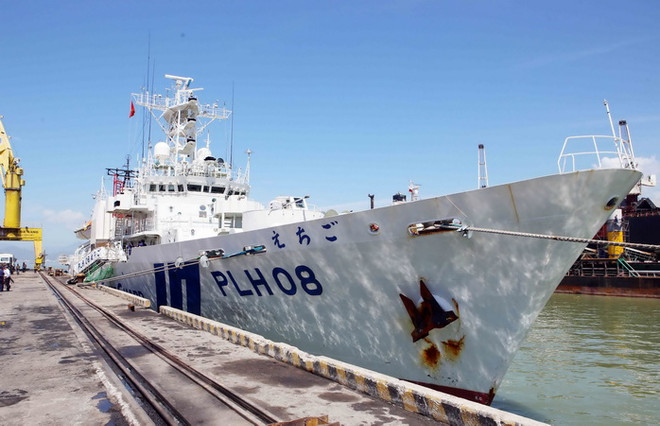 Tàu lực lượng bảo vệ bờ biển Nhật Bản đến thành phố Đà Nẵng ảnh 3