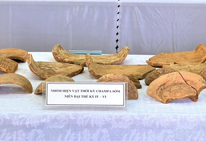 Bình Định: Nhiều phát hiện khảo cổ ở phế tích tháp Châu Thành ảnh 2