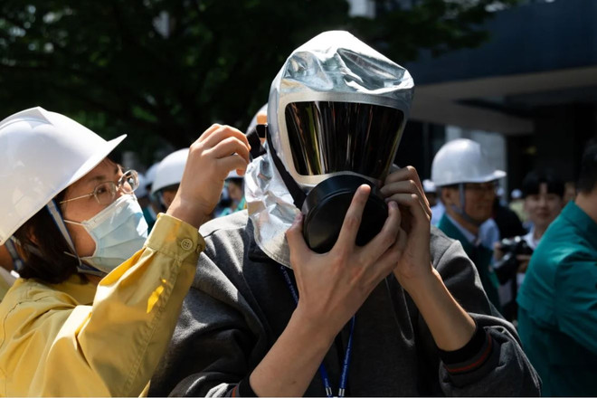 Toàn bộ người dân Hàn Quốc tham gia diễn tập phòng thủ dân sự ảnh 1