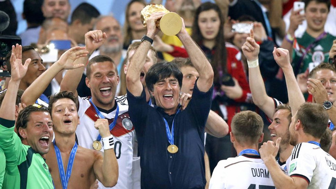 Thành tích lớn nhất mà Loew giành được cùng Đức là vô địch World Cup 2014. (Nguồn: Getty Images) 'Triều đại' của Joachim Loew tại đội tuyển Đức chính thức khép lại ảnh 1