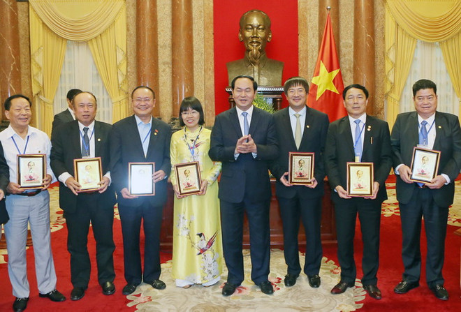 Bài phát biểu của Chủ tịch nước tại buổi tiếp doanh nhân Việt Nam ảnh 1