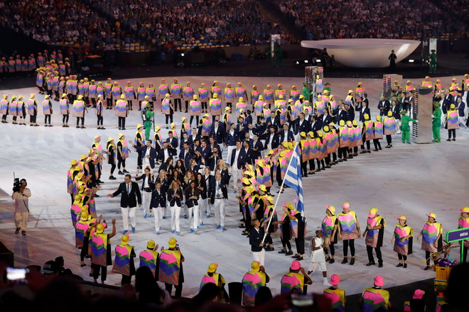 Cận cảnh lễ khai mạc Olympic 2016 hoành tráng, đầy màu sắc ảnh 11