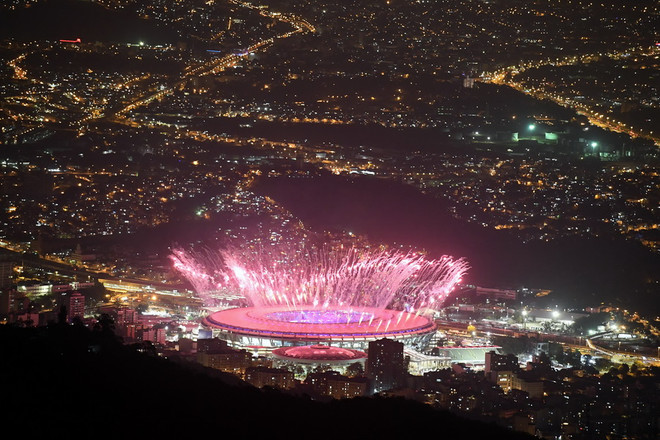 Cận cảnh lễ khai mạc Olympic 2016 hoành tráng, đầy màu sắc ảnh 5