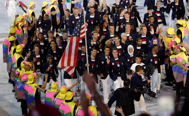 Cận cảnh lễ khai mạc Olympic 2016 hoành tráng, đầy màu sắc ảnh 7