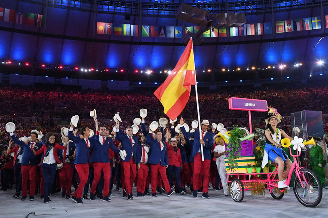 Cận cảnh lễ khai mạc Olympic 2016 hoành tráng, đầy màu sắc ảnh 10