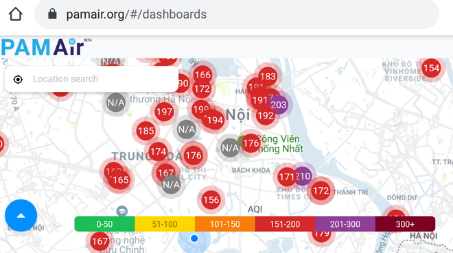 Sau ‘cơn mưa vàng’ chỉ số ô nhiễm ở Hà Nội lại ‘đỏ rực’ ảnh 1