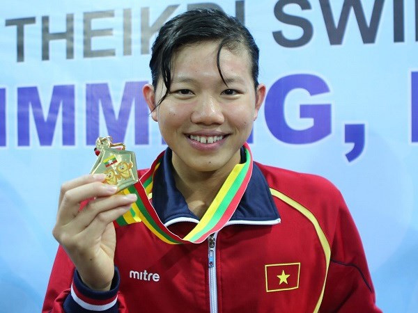 Ánh Viên nhận giải “Ấn tượng vàng SEA Games 27” ảnh 1