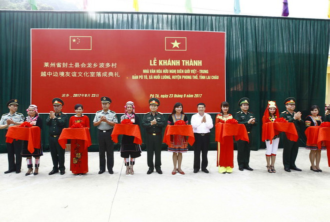 Khánh thành Nhà văn hóa hữu nghị biên giới Việt-Trung tại Lai Châu ảnh 1