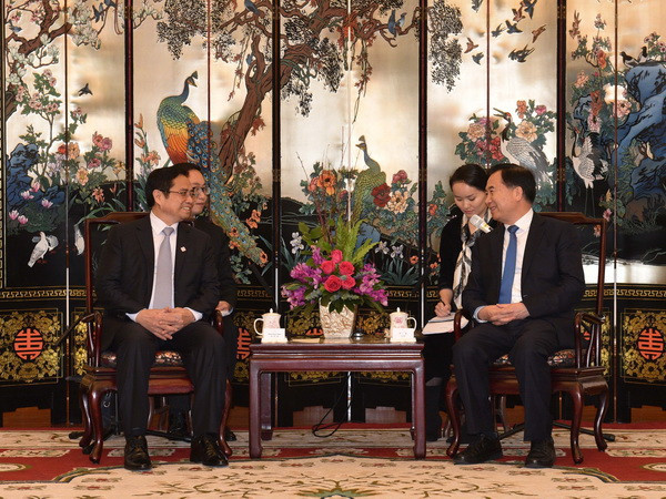 Đoàn Ban tổ chức Trung ương thăm tỉnh Quảng Đông của Trung Quốc ảnh 1