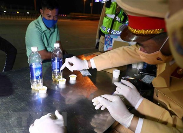 Năm 2022, CSGT xử lý 1.818 lái xe dương tính với chất ma túy ảnh 1