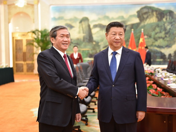 Thường trực Ban Bí thư hội kiến Tổng Bí thư, Chủ tịch nước Trung Quốc ảnh 1