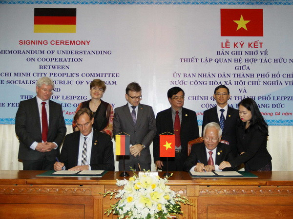 TP.HCM và thành phố Leipzig thiết lập quan hệ hợp tác hữu nghị ảnh 1