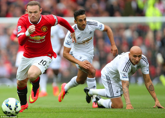 [Photo] Swansea cho M.U nếm "trái đắng" trong ngày ra quân ảnh 2