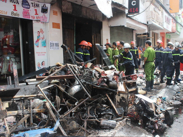 Hỗ trợ gia đình nạn nhân vụ cháy làm chết 7 người tại TP.HCM ảnh 1