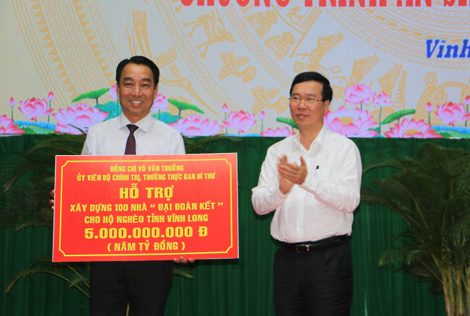 Vĩnh Long: Biểu dương tập thể, cá nhân đóng góp cho an sinh xã hội ảnh 3