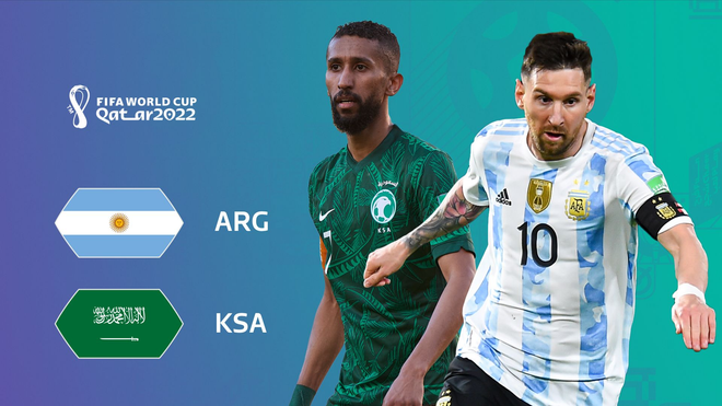 Link xem trực tiếp trận Argentina-Saudi Arabia ở World Cup 2022 ảnh 1