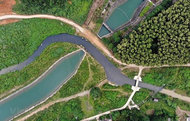 Ảnh chỉ có tính chất minh họa. (Nguồn: PV/Vietnam+) Giải quyết dứt điểm ô nhiễm: Cần thanh tra đột xuất, xử phạt nặng ảnh 1
