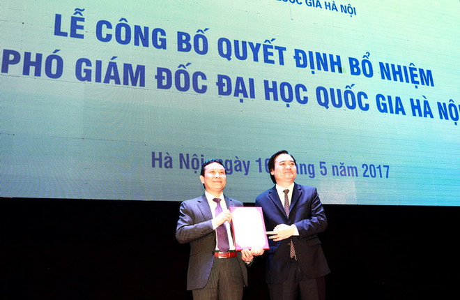 Phó giáo sư Nguyễn Hồng Sơn làm Phó giám đốc ĐH Quốc gia Hà Nội ảnh 1