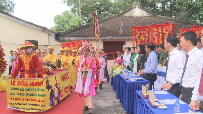 Phát huy giá trị Di sản Văn hóa Quốc gia Lễ hội Kỳ Yên Đình Dĩ An ảnh 1