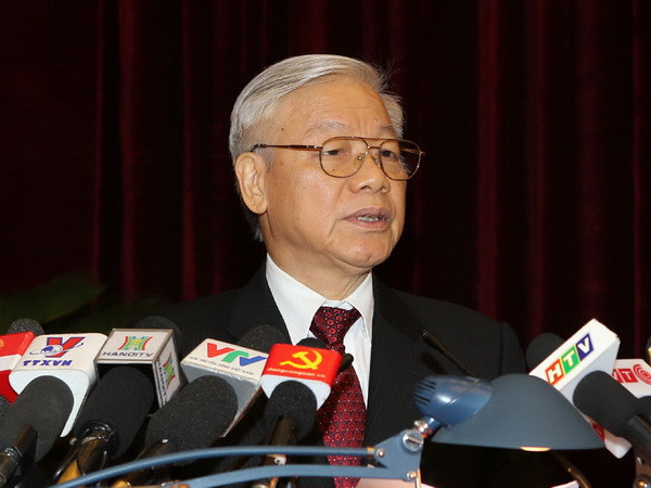 Tổng Bí thư phát biểu khai mạc Hội nghị Trung ương lần thứ 13 ảnh 1