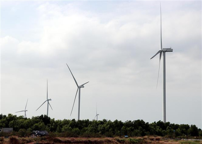 Thêm hai nhà máy điện gió tại vùng ven biển Sóc Trăng đi vào hoạt động ảnh 1