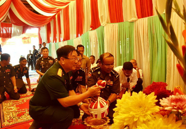 Việt Nam xây giảng đường, nhà ở cho học viên Công binh Campuchia ảnh 4