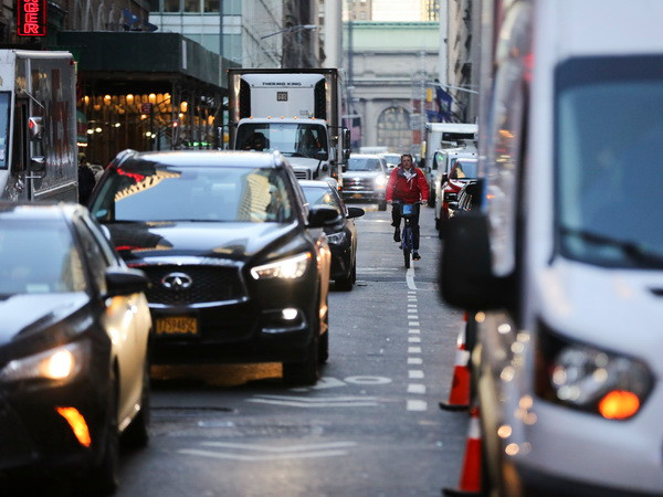 New York công bố kế hoạch thu phí xe ôtô đi vào trung tâm thành phố ảnh 1