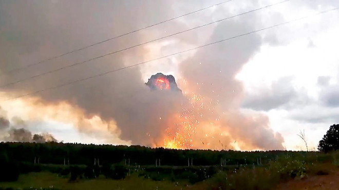 Nổ kho đạn tại Nga: 9 người thương vong, hàng nghìn người đi sơ tán ảnh 1