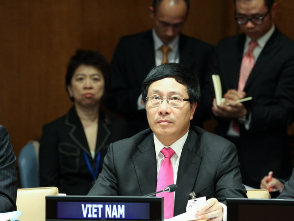 Phó Thủ tướng nêu vấn đề Biển Đông bên lề cuộc họp LHQ ảnh 1