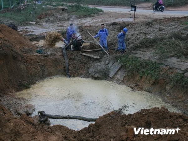 Sự cố ống nước sông Đà: Cần thanh tra nếu có dấu hiệu vi phạm ảnh 1