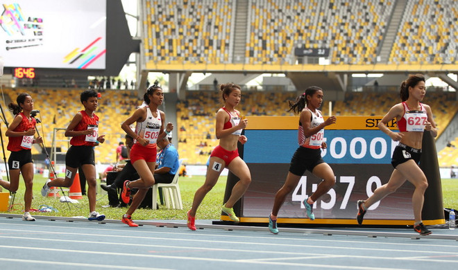 Đột phá dũng mãnh, tuyển điền kinh đứng đầu một kỳ SEA Games ảnh 1