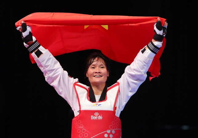 Võ sỹ Taekwondo Hà Thị Nguyên xuất sắc giành huy chương vàng ảnh 1