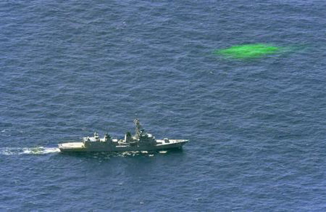 Tìm thấy mảnh vỡ trực thăng của hải quân Nhật Bản rơi xuống biển ảnh 1