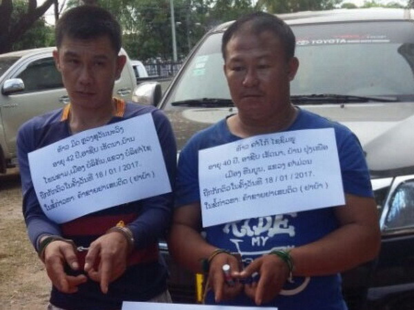 Bắt 2 đối tượng người Lào mang 40 nghìn viên ma túy vào Việt Nam ảnh 1