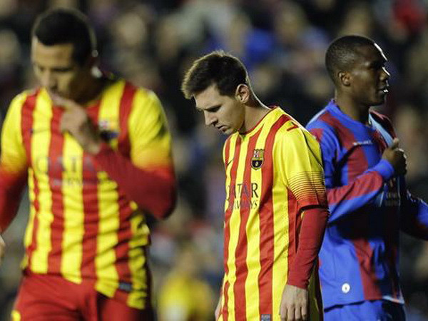 Barca nhận cú sốc trước Levante trong ngày Messi trở lại ảnh 1