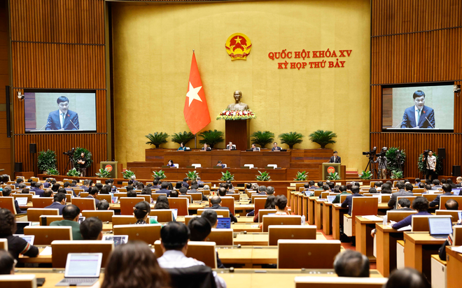 Quang cảnh phiên họp. (Ảnh: Doãn Tấn/TTXVN) quoc hoi 689.PNG