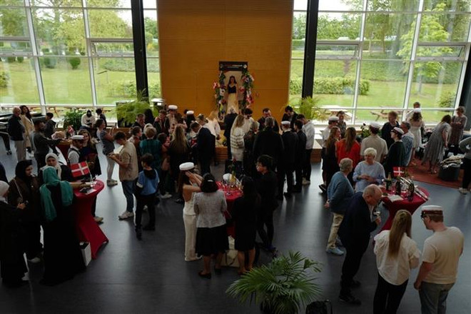 Học sinh Đan Mạch tìm hiểu về lịch sử, văn hóa Việt Nam ảnh 1